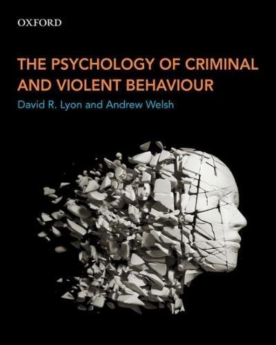 Algopix Similar Product 19 - The Psychology of Criminal and Violent