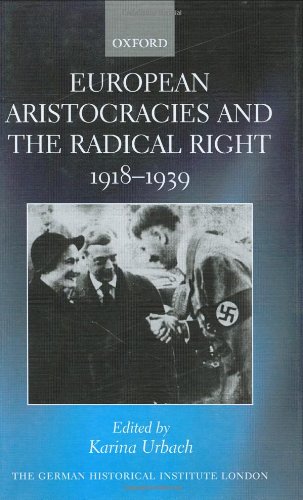 Algopix Similar Product 15 - European Aristocracies and the Radical