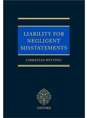 Algopix Similar Product 7 - Liability for Negligent Misstatements