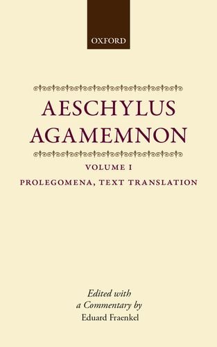 Algopix Similar Product 7 - Aeschylus Agamemnon Aeschylus