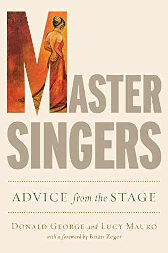 Algopix Similar Product 18 - Master Singers: Advice from the Stage