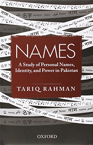 Algopix Similar Product 15 - Names A Study of Personal Names