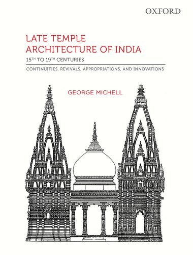 Algopix Similar Product 19 - Late Temple Architecture of India 15th