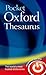 Algopix Similar Product 16 - Pocket Oxford Thesaurus