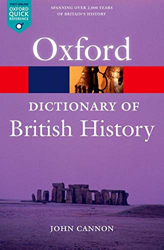 Algopix Similar Product 18 - Dictionary of British History Oxford