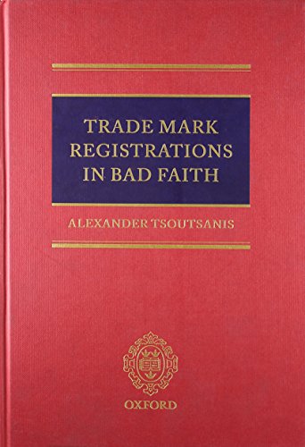 Algopix Similar Product 6 - Trade Mark Registrations in Bad Faith