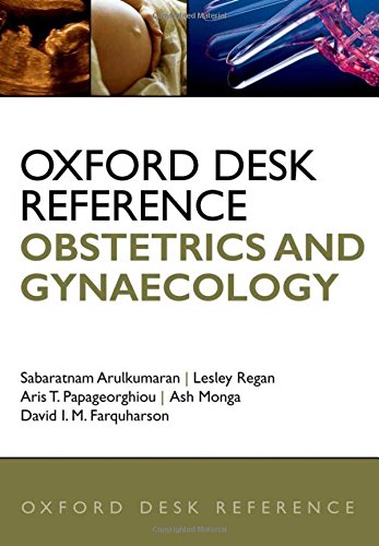 Algopix Similar Product 10 - Oxford Desk Reference Obstetrics and
