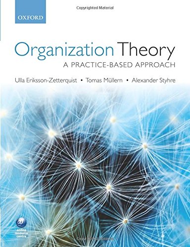 Algopix Similar Product 1 - Organization Theory A Practice Based