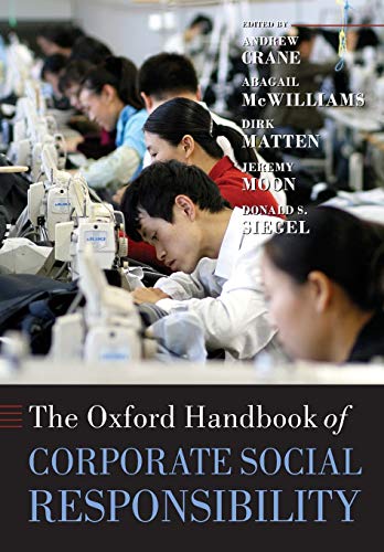Algopix Similar Product 5 - The Oxford Handbook Of Corporate Social