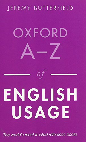 Algopix Similar Product 5 - Oxford A-Z of English Usage