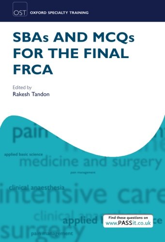Algopix Similar Product 14 - SBAs and MCQs for the Final FRCA