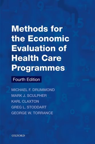 Algopix Similar Product 18 - Methods for the Economic Evaluation of