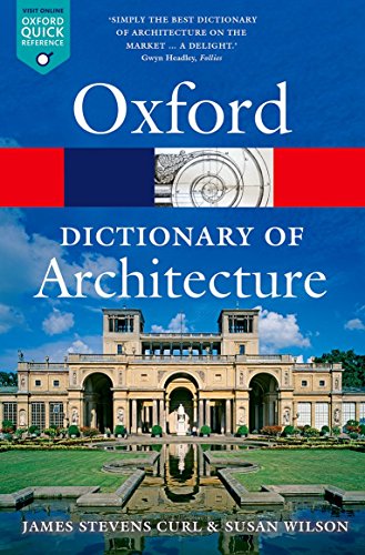 Algopix Similar Product 4 - The Oxford Dictionary of Architecture