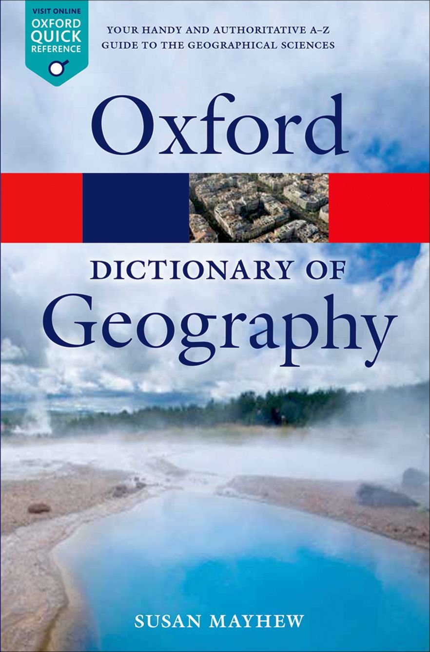 Algopix Similar Product 3 - A Dictionary of Geography Oxford Quick