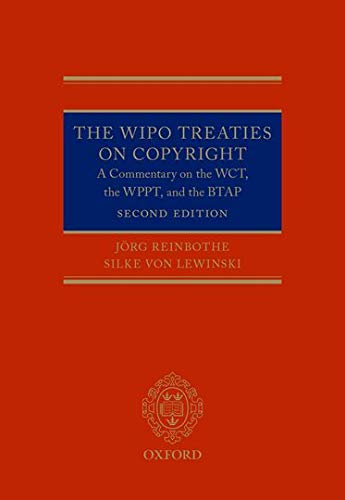 Algopix Similar Product 18 - The WIPO Treaties on Copyright A
