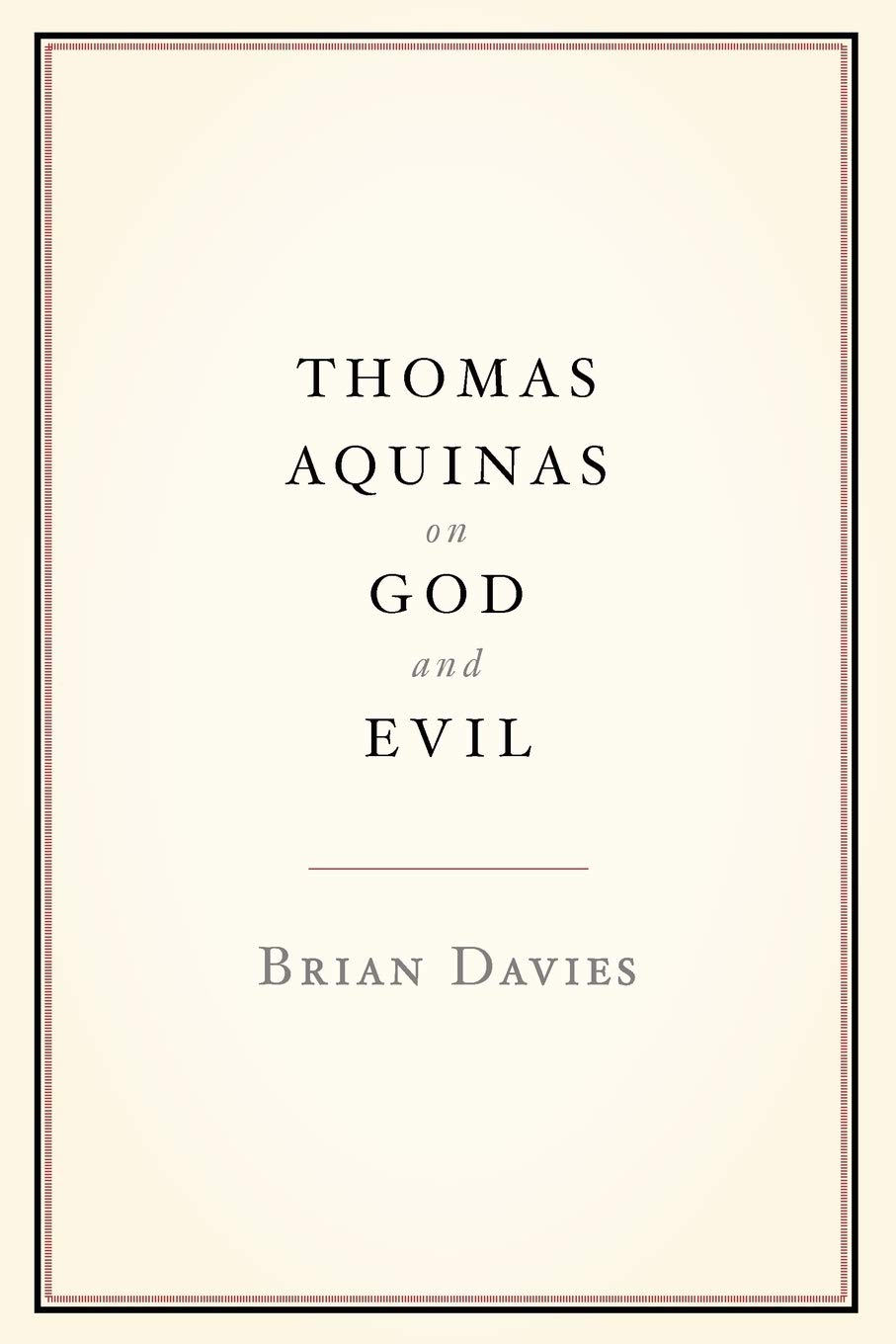 Algopix Similar Product 3 - Thomas Aquinas on God and Evil