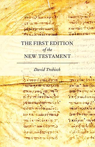 Algopix Similar Product 4 - The First Edition of the New Testament