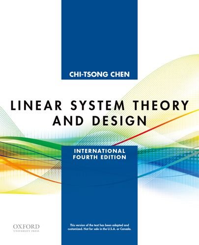 Algopix Similar Product 19 - Linear System Theory and Design