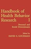 Algopix Similar Product 5 - Handbook of Health Behavior Research I