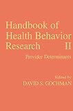 Algopix Similar Product 8 - Handbook of Health Behavior Research