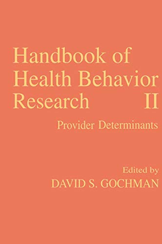 Algopix Similar Product 3 - Handbook of Health Behavior Research