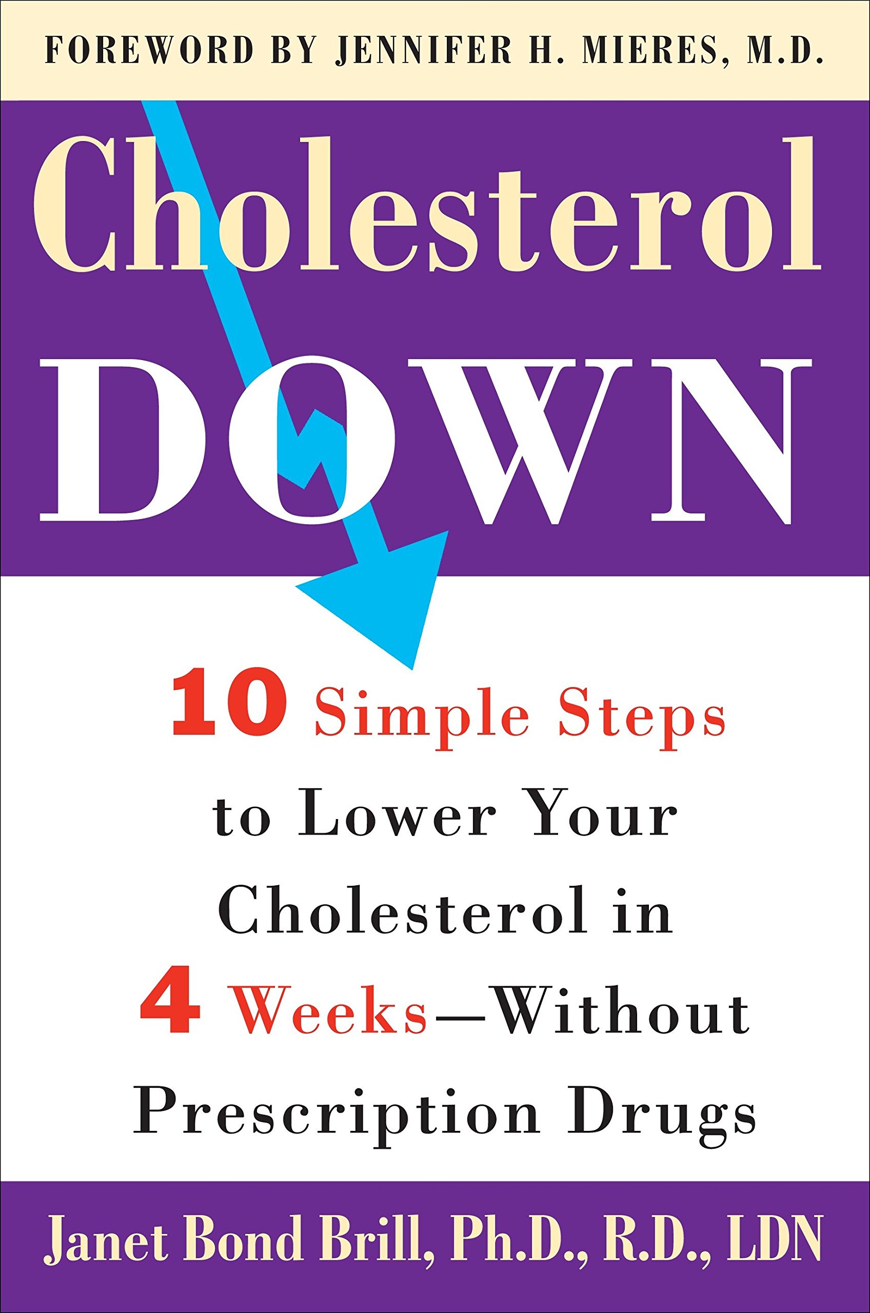 Algopix Similar Product 5 - Cholesterol Down Ten Simple Steps to