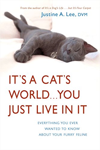 Algopix Similar Product 13 - Its a Cats World    You Just Live