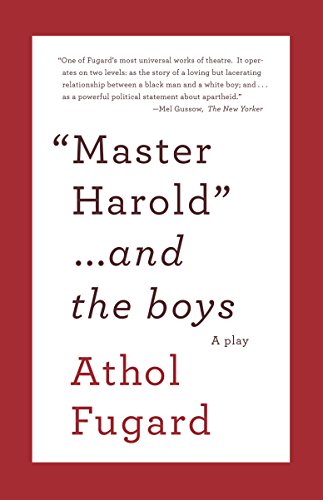 Algopix Similar Product 8 - MASTER HAROLD AND THE BOYS A Play