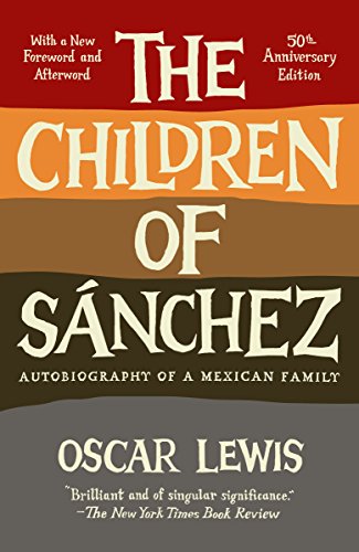 Algopix Similar Product 18 - The Children of Sanchez Autobiography