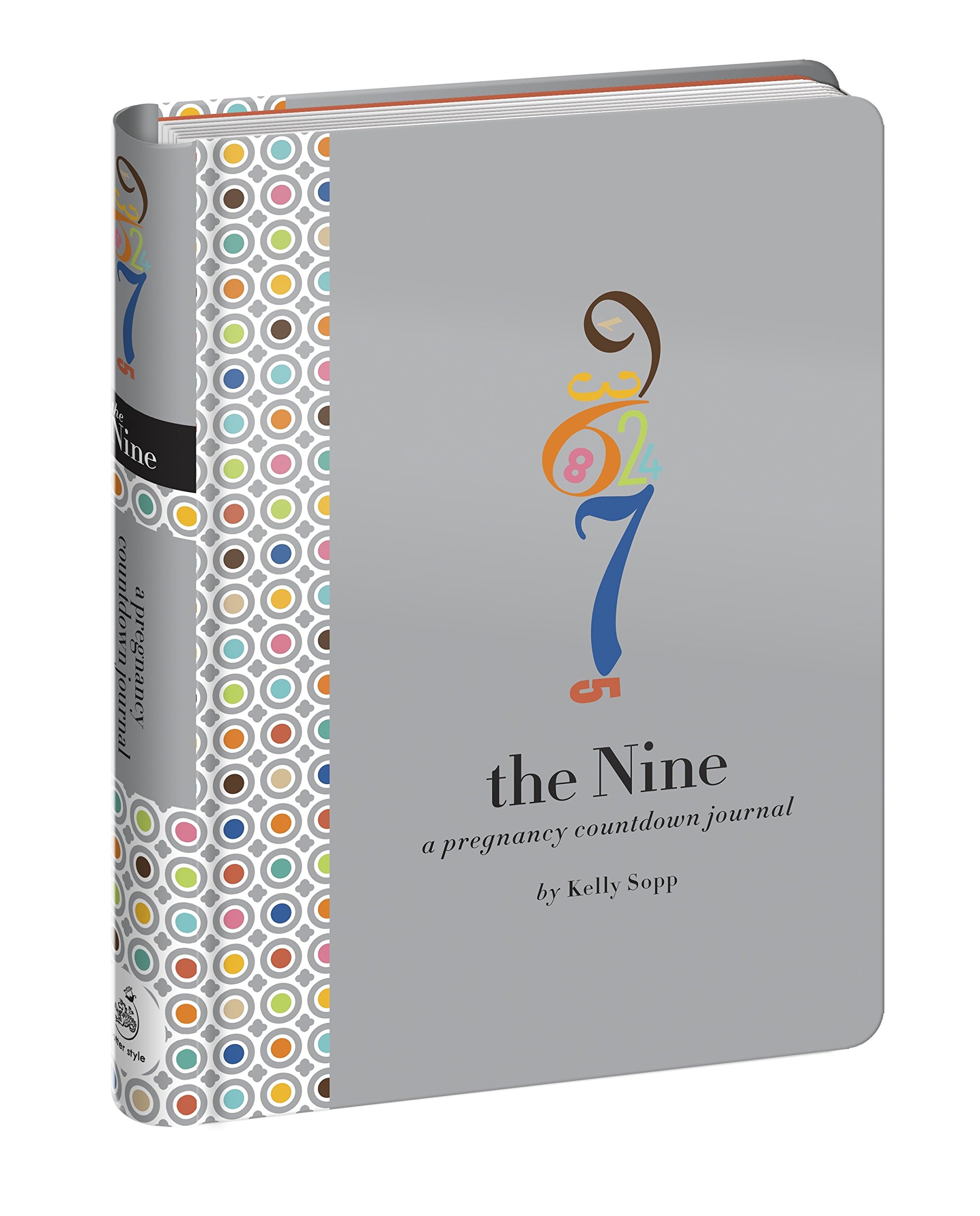 Algopix Similar Product 15 - The Nine Pregnancy Countdown Journal
