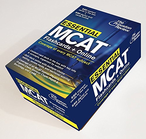 Algopix Similar Product 15 - Essential MCAT Flashcards  Online