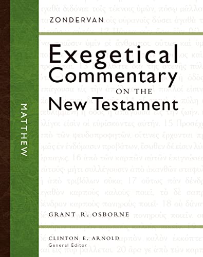 Algopix Similar Product 18 - Matthew 1 Zondervan Exegetical