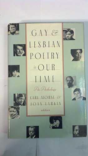 Algopix Similar Product 20 - Gay and Lesbian Poetry in Our Time An