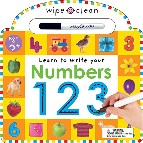 Algopix Similar Product 14 - Wipe Clean Numbers Wipe Clean