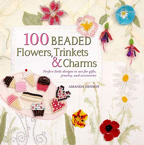 Algopix Similar Product 6 - 100 Beaded Flowers Charms  Trinkets
