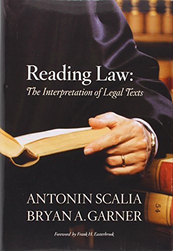 Algopix Similar Product 16 - Reading Law The Interpretation of