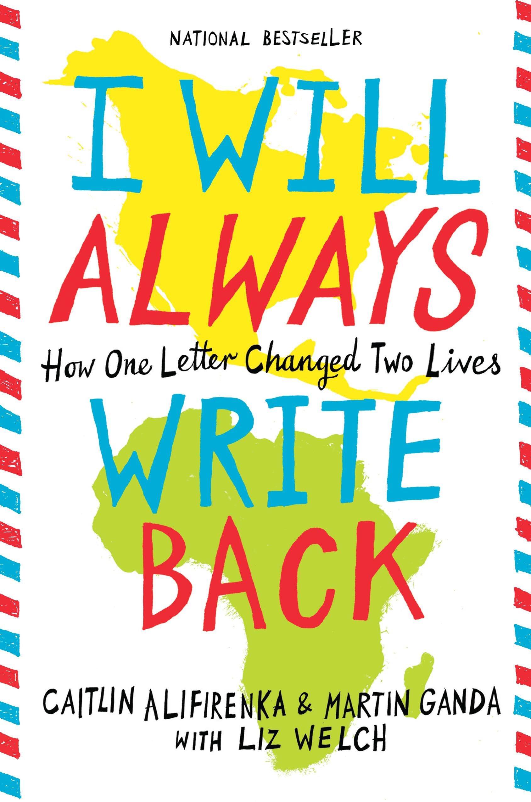Algopix Similar Product 9 - I Will Always Write Back How One
