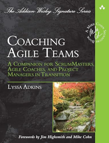 Algopix Similar Product 15 - Coaching Agile Teams A Companion for