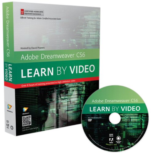 Algopix Similar Product 15 - Adobe Dreamweaver CS6 Learn by Video