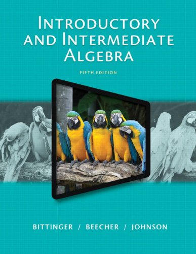 Algopix Similar Product 10 - Introductory and Intermediate Algebra
