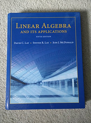 Algopix Similar Product 6 - Linear Algebra and Its Applications