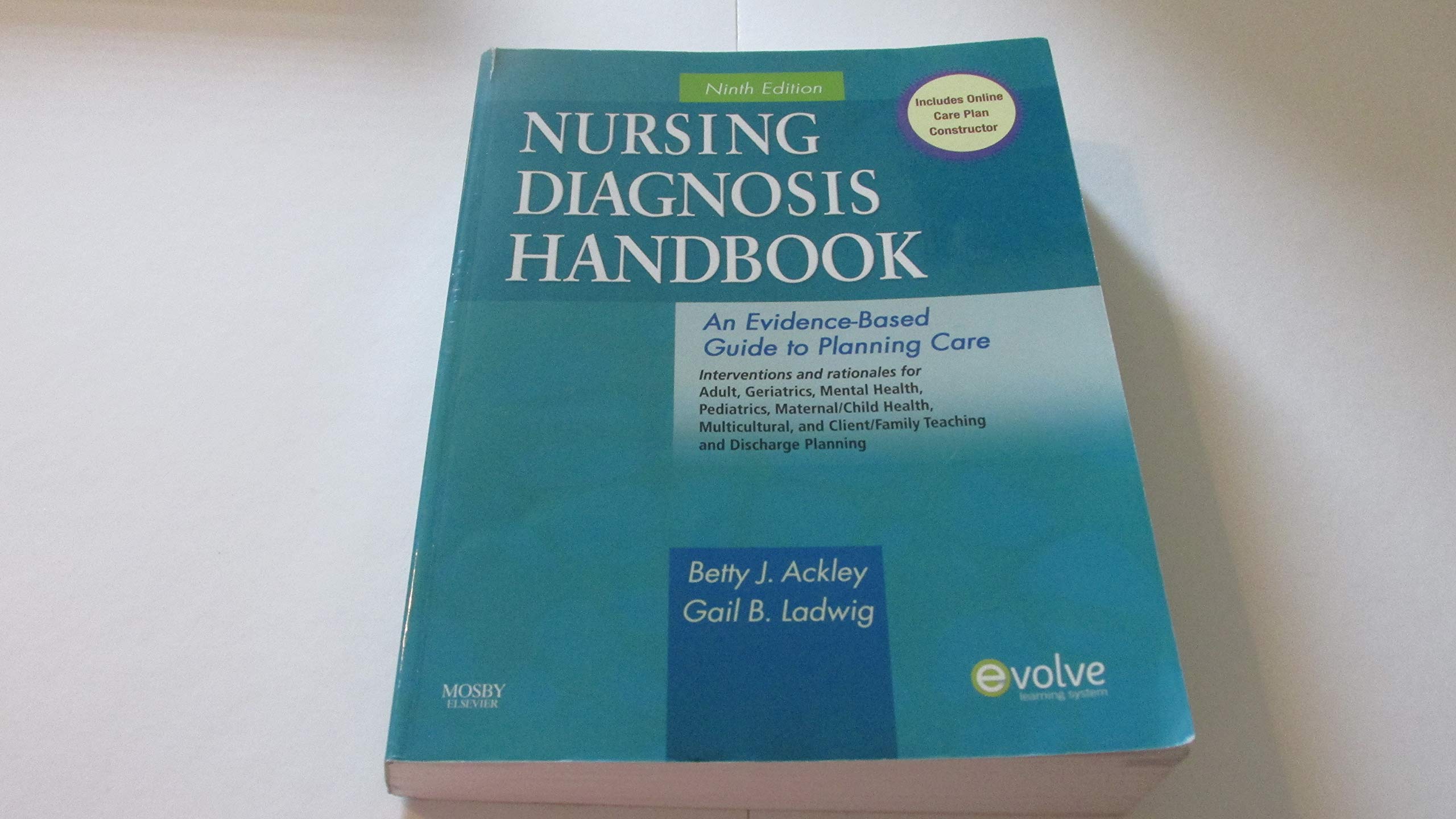 Algopix Similar Product 19 - Nursing Diagnosis Handbook An