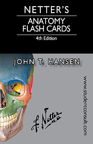 Algopix Similar Product 15 - Netters Anatomy Flash Cards with
