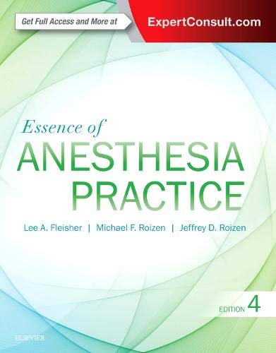 Algopix Similar Product 17 - Essence of Anesthesia Practice Expert