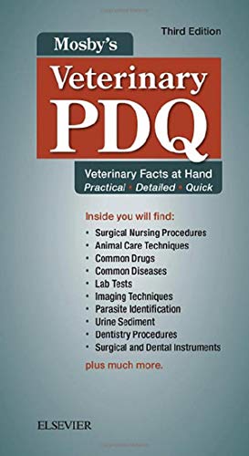 Algopix Similar Product 18 - Mosbys Veterinary PDQ Veterinary