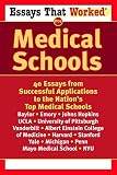 Algopix Similar Product 4 - Essays That Worked for Medical Schools