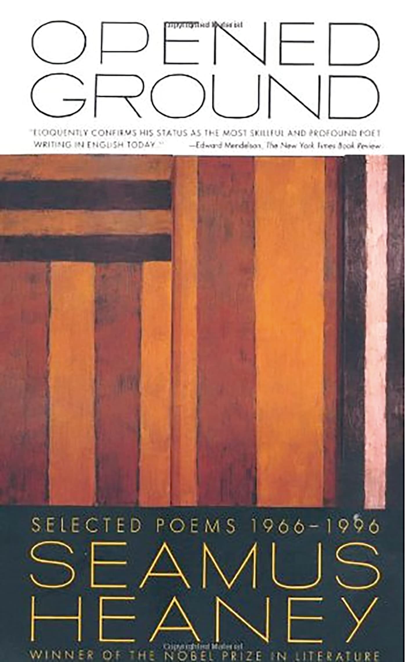 Algopix Similar Product 19 - Opened Ground: Selected Poems, 1966-1996