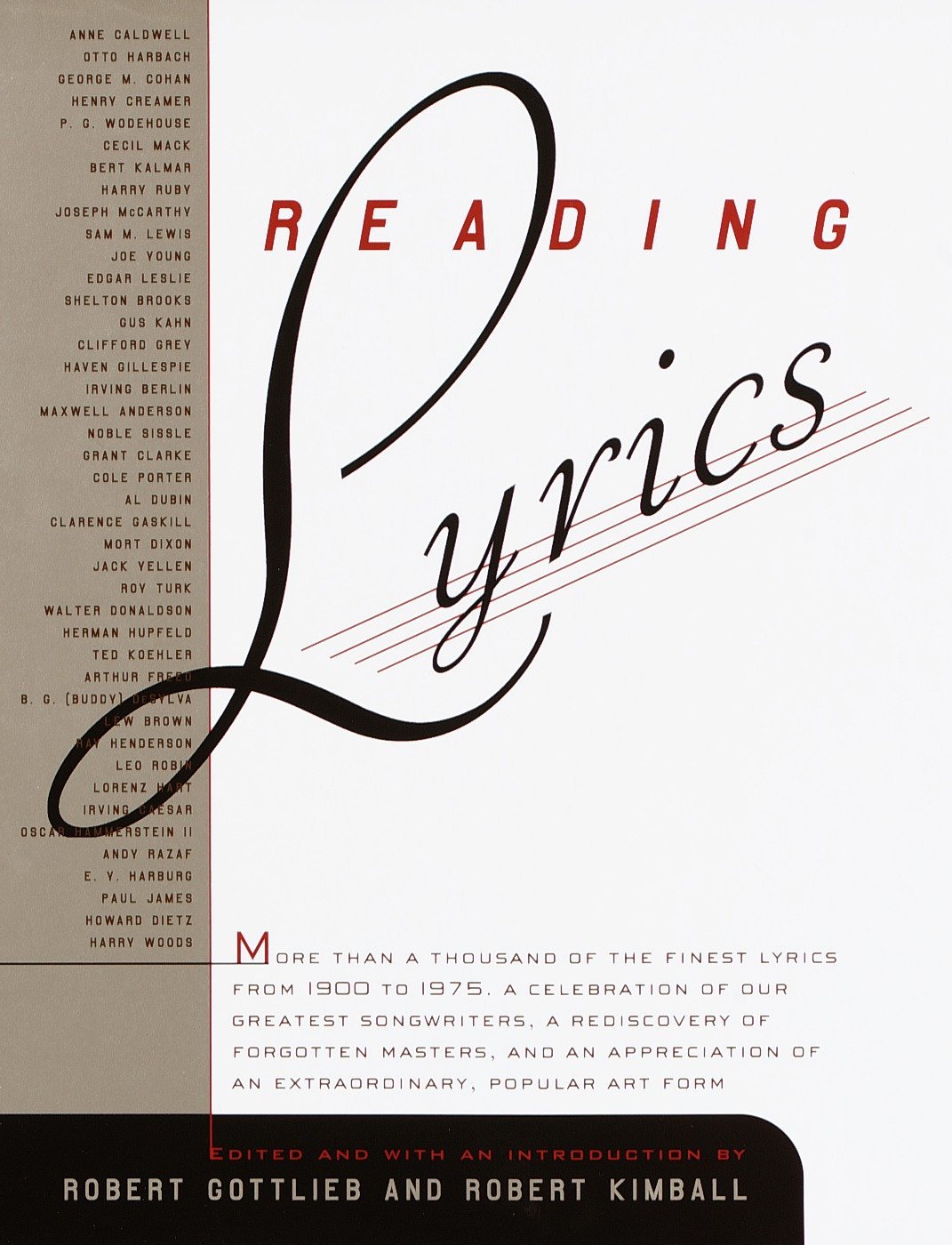 Algopix Similar Product 12 - Reading Lyrics More Than 1000 of the