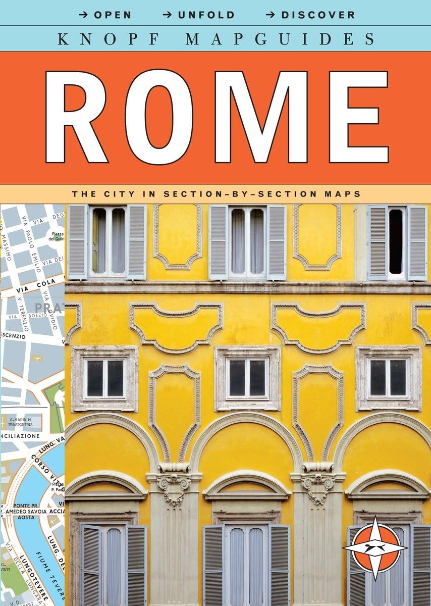 Algopix Similar Product 14 - Knopf Mapguides Rome The City in