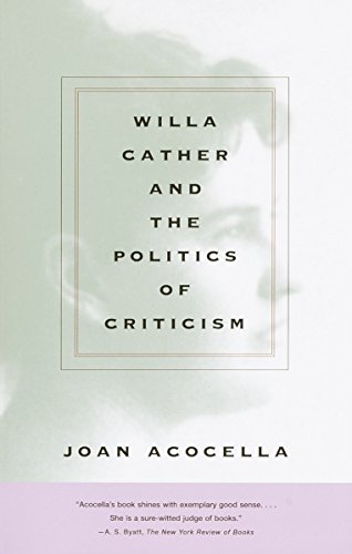 Algopix Similar Product 4 - Willa Cather and the Politics of